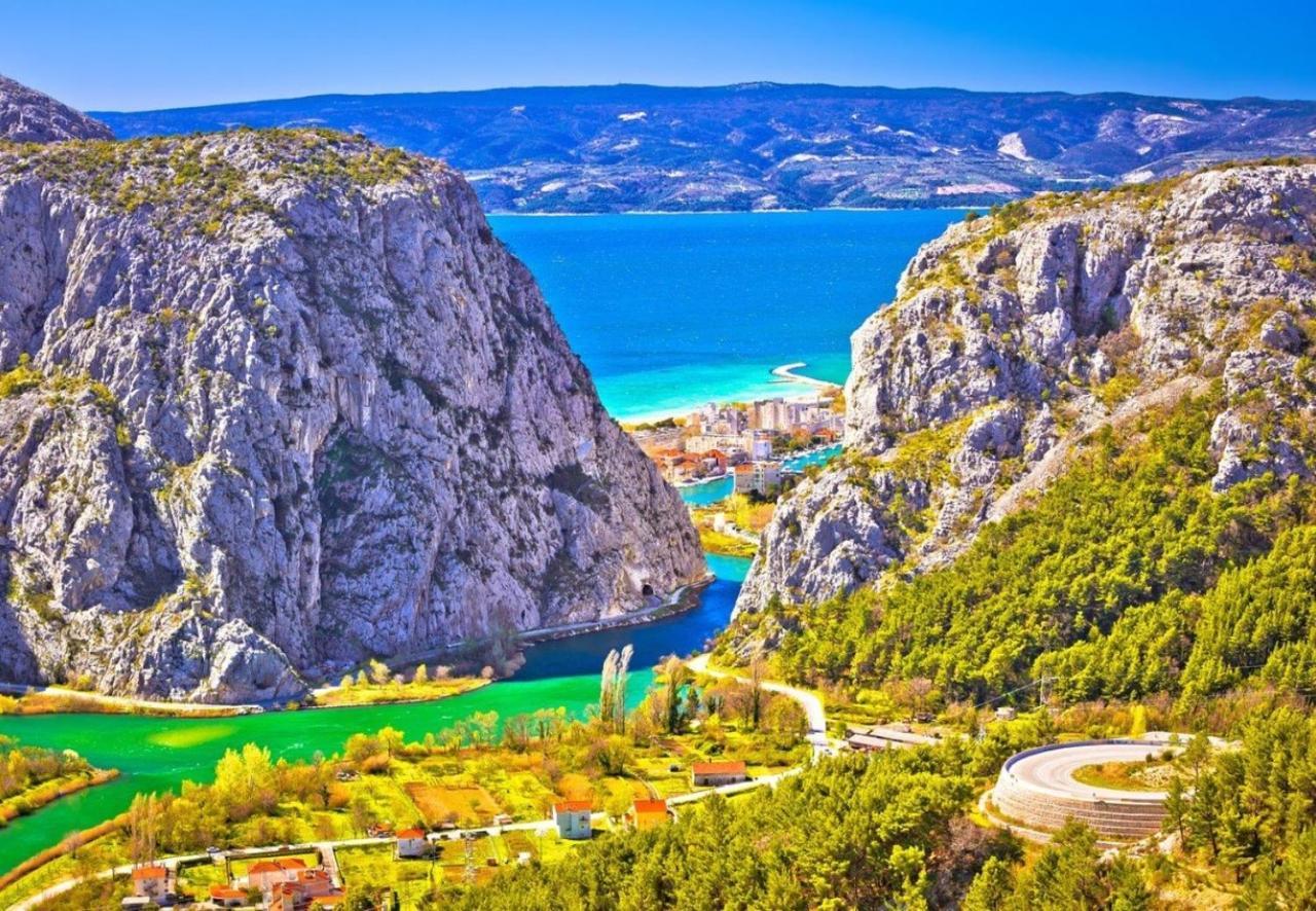 Villa Borzic Omiš Exterior foto